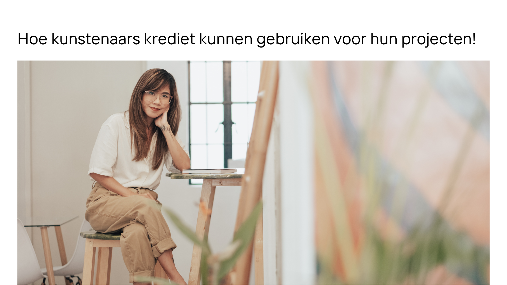 inanciering voor Kunstenaars: Krediet Als Springplank Voor Creatieve Projecten